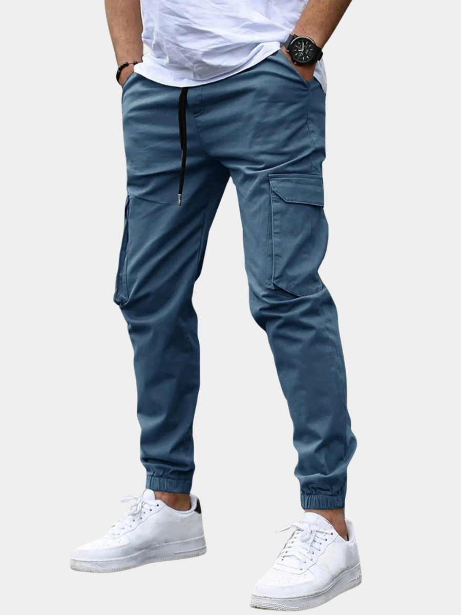 Pantaloni Cargo Slim Pentru Bărbați